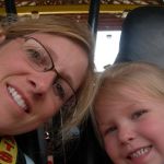 Mom and Tay take a close-up.