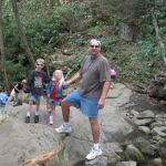 Dad and the kids.