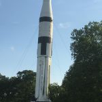 The USA rocket just inside Alabama state line