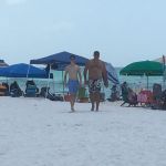 Trev & I on the beach