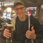 The picture Trevor texted me from the Arthur Guinness Pub