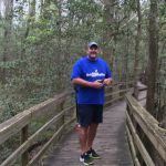 Dad near the end of the hike