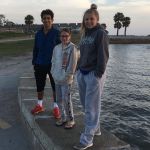 A picture in front of the monument