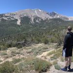 Trev enjoying the incredible scenery