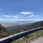 Driving down the Wheeler Peak Loop