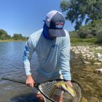 Strasser catches a great 20" trout