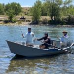 Greg and Strass head out confident they will catch fish