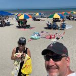 Mom & Dad on the beach