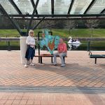 A cool statue at The Woodlands